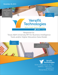 Versifit sales folder packaging example